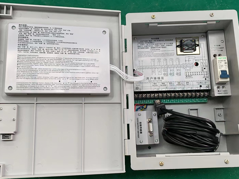 晋城​LX-BW10-RS485型干式变压器电脑温控箱批发